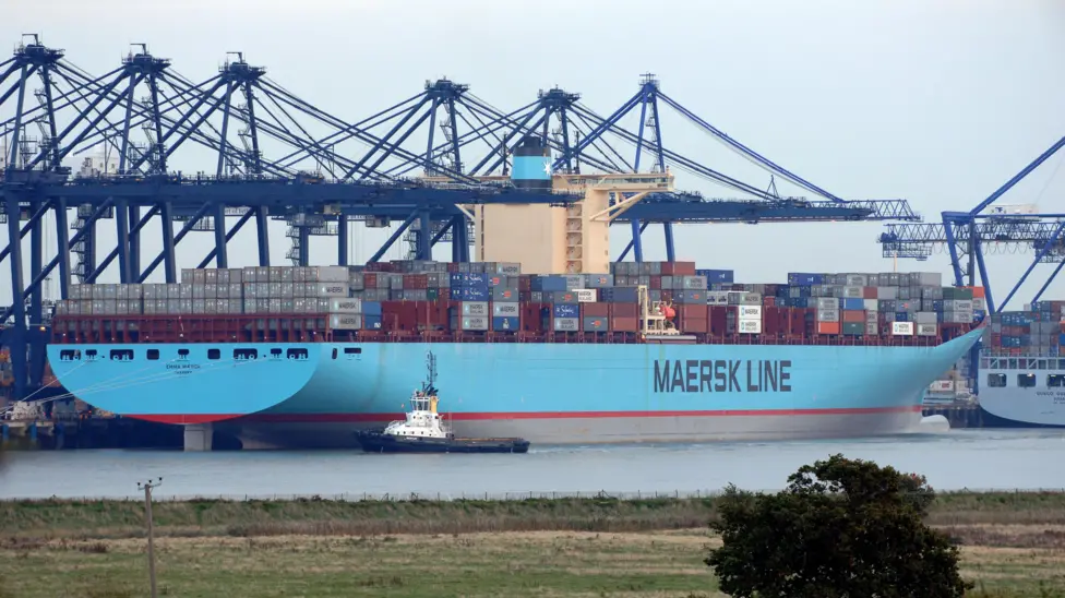 Maersk Felixstowe to London Gateway